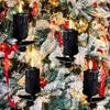LED Clip Candle Light Set Flameless Flickering Christmas Tree Candle Lamp Electric Fake Candles for Home Christmas Party Decoration