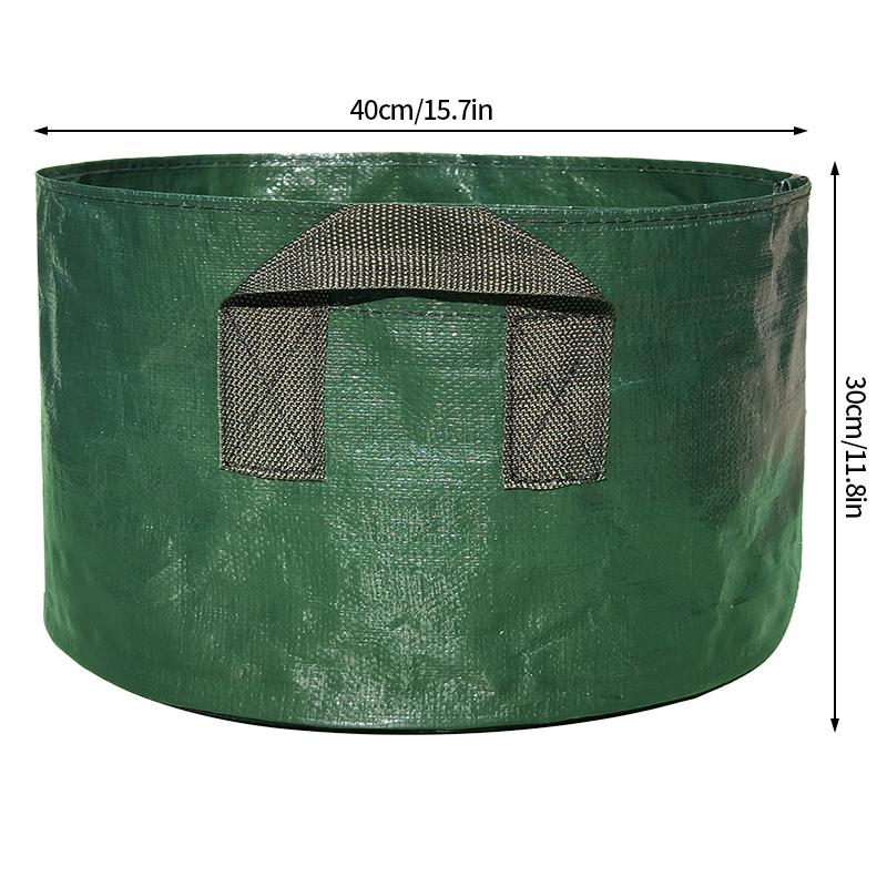 3/5/7/10 Галлонов ПЭ Мешок для выращивания овощей Мешки для выращивания растений Утолщенные мешки для выращивания Мешок для растений картофеля и лука Уличные садовые горшки