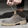 Зимние ботинки Мужская обувь Уличная обувь Высокие ботинки Кроссовки Повседневная обувь Модная повседневная мужская мягкая теплая обувь Высококачественные ботинки