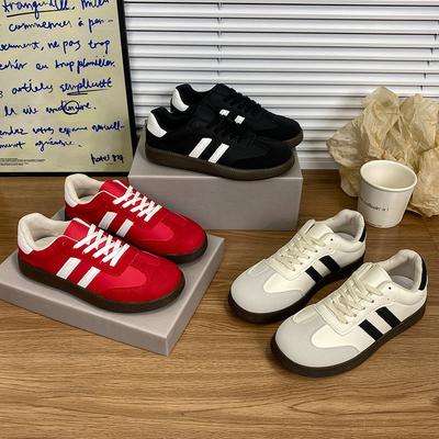 Женские кроссовки, модная обувь, весенний тренд, повседневные туфли на плоской подошве, женские, новые модные удобные белые туфли на вулканизированной платформе для женщин