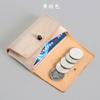 Винтажный кошелек-конверт в стиле рукава для монет с кошельком для монет из кожи