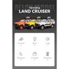 1/24 Toyota Land Cruiser LC80 внедорожник литой игрушечный автомобиль модель звук и свет детские игрушки коллекционные подарки на день рождения