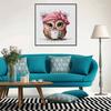 New Arrival 5D DIY Full Circle Diamond Painting "Pink Owl" Embroidery Cross Stitch Home Decor Gift