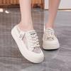 Mesh Casual Shoes for Women In Spring and Summer 2025 New Breathable Board Shoes with Toe Caps and No Heels Half Drag Women's