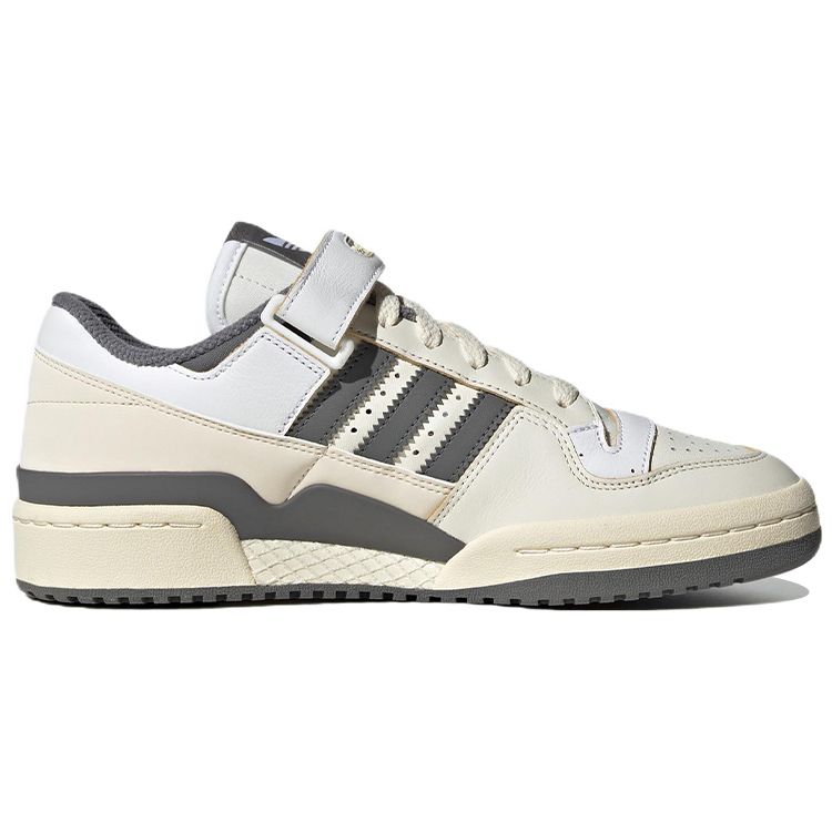 adidas Forum Low Off White Silver Pebble Женские кроссовки Кремово-белые HQ4374