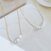 Simple Pearl Necklace for Women with Niche High-end Collarbone Chain Necklace Decoration