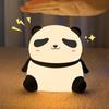 Светодиодный ночник Панда прикроватные ночные светильники USB зарядка силиконовый детский подарочный светильник для защиты глаз освещение