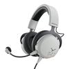 [Официальный японский продукт] Игровая гарнитура beyerdynamic MMX 100 Grey, Закрытого типа, Проводная, для FPS, Локализация шагов, Кнопка отключения звука, Съемный микрофон
