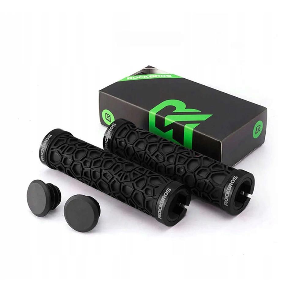 Rockbros 2017-14Abk Bicycle Grips - Black