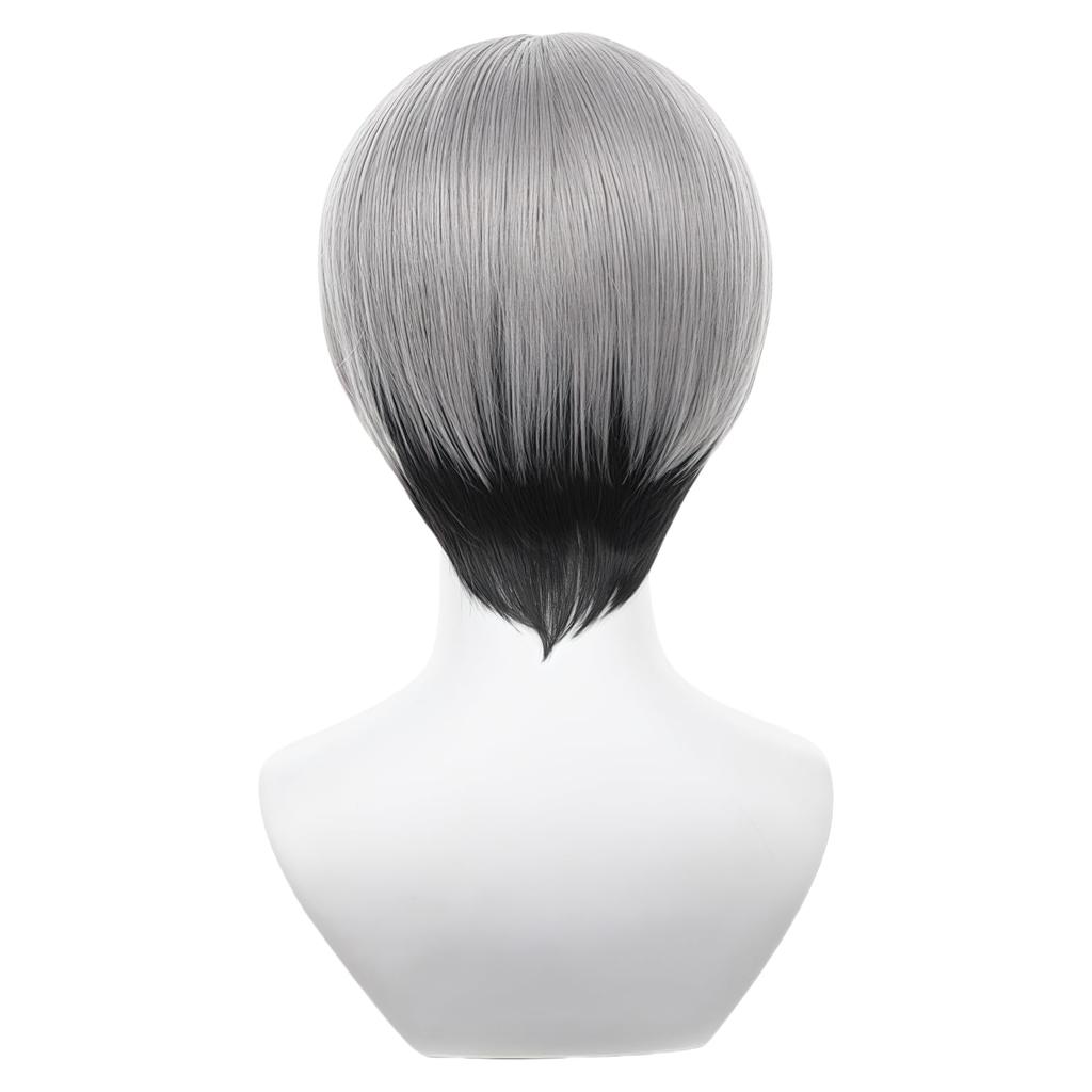 Sizuuenn Haikyu!! Kita Shinsuke Wig, Heat-Resistant, Cosplay Wig with Net, Perfect for Events, School Festivals, Cultural Festivals, and Photo Shoots