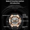 LIGE New Sports Men's Watches Top Brand Luxury Military Quartz Watch Men Waterproof
