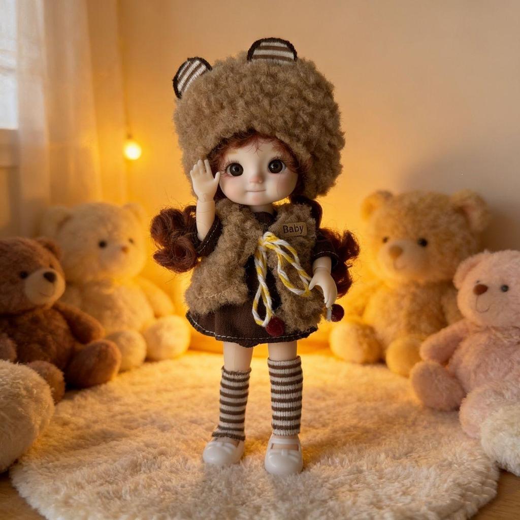 Набор платьев для кук-принцесс 17 см - Милая BJD игрушка, подарок на день рождения для девочек