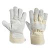 Thick Labor Gloves Cowhide Safety Gloves New Mechanic Glove