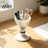 Sports Themed Desk Accessory 3D Printed Badminton Pen Holder, Creative Shuttlecock Shape Organizer for Modern Pencils Markers, Large Capacity