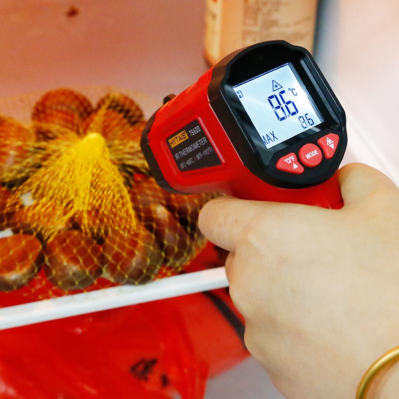 TS600 Инфракрасный бесконтактный термометр HYTAIS Ручной промышленный высокоточный электронный измеритель температуры TS380