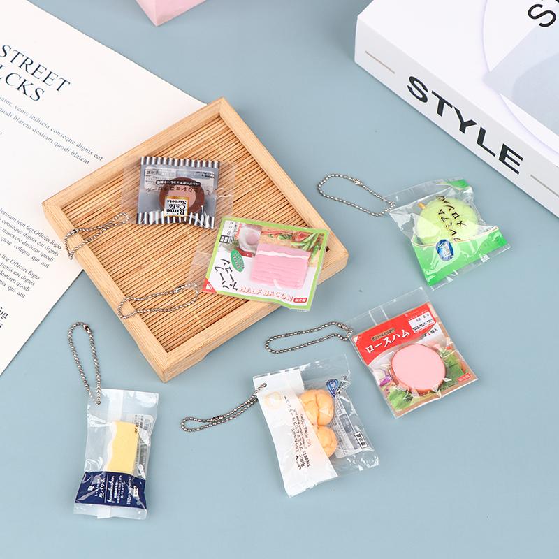 1 шт. кукольный домик имитация еды игрушка кулон креативный рюкзак кулон случайная доставка