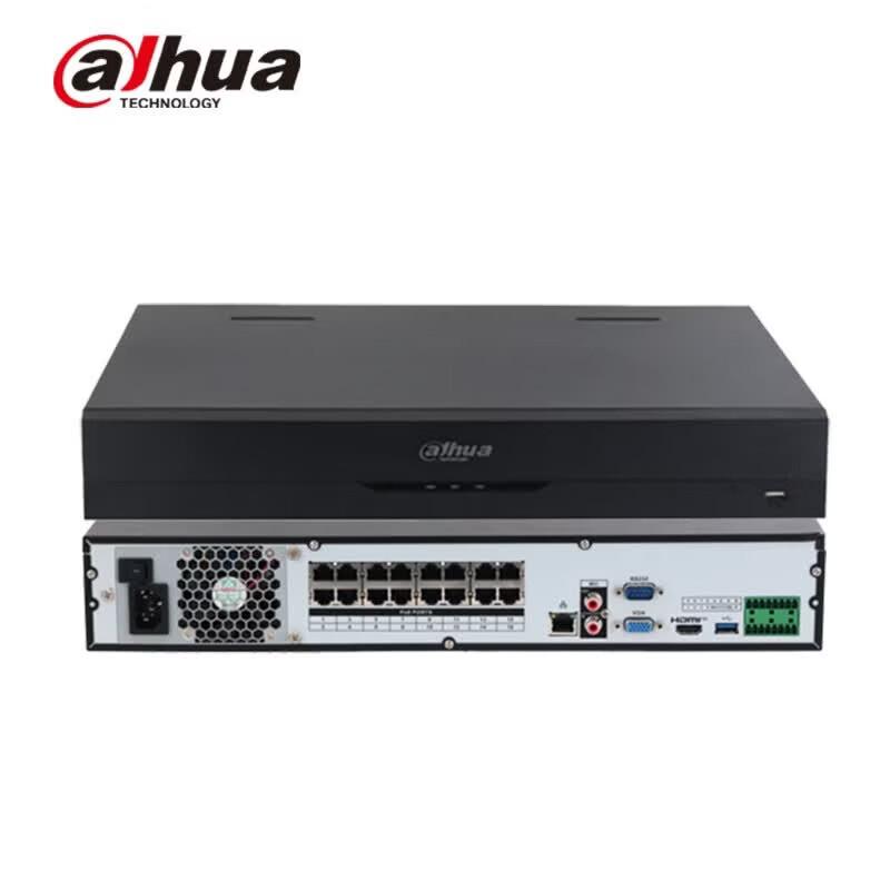 Dahua 16-канальный 4-дисковый сетевой видеорегистратор POE с разъемом CN (адаптер в комплекте)