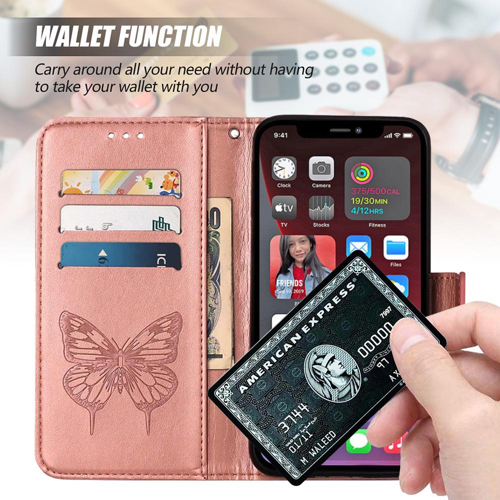 Wallet Bags Butterfly Flip Cover Flower Magnetic Leather Phone Case for Honor X9D X5C X5B Plus X9C Smart X8C X6C X6B X7B X8B X9B
