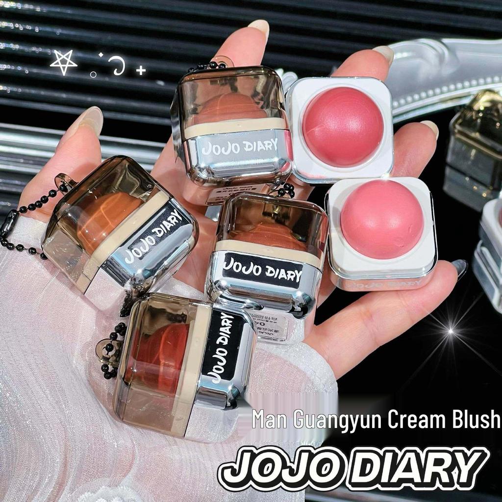 JOJO DIARY Сияющие Облака Корейский Кремовый Румяна - Сияние и Осветление с Подвеской-Шариком Water Glow