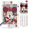 Disney Алмазная мозаика 30x40 см Цветная алмазная живопись Микки Маус Полная выкладка Круглые стразы Мультфильм Творческие хобби Настенный декор