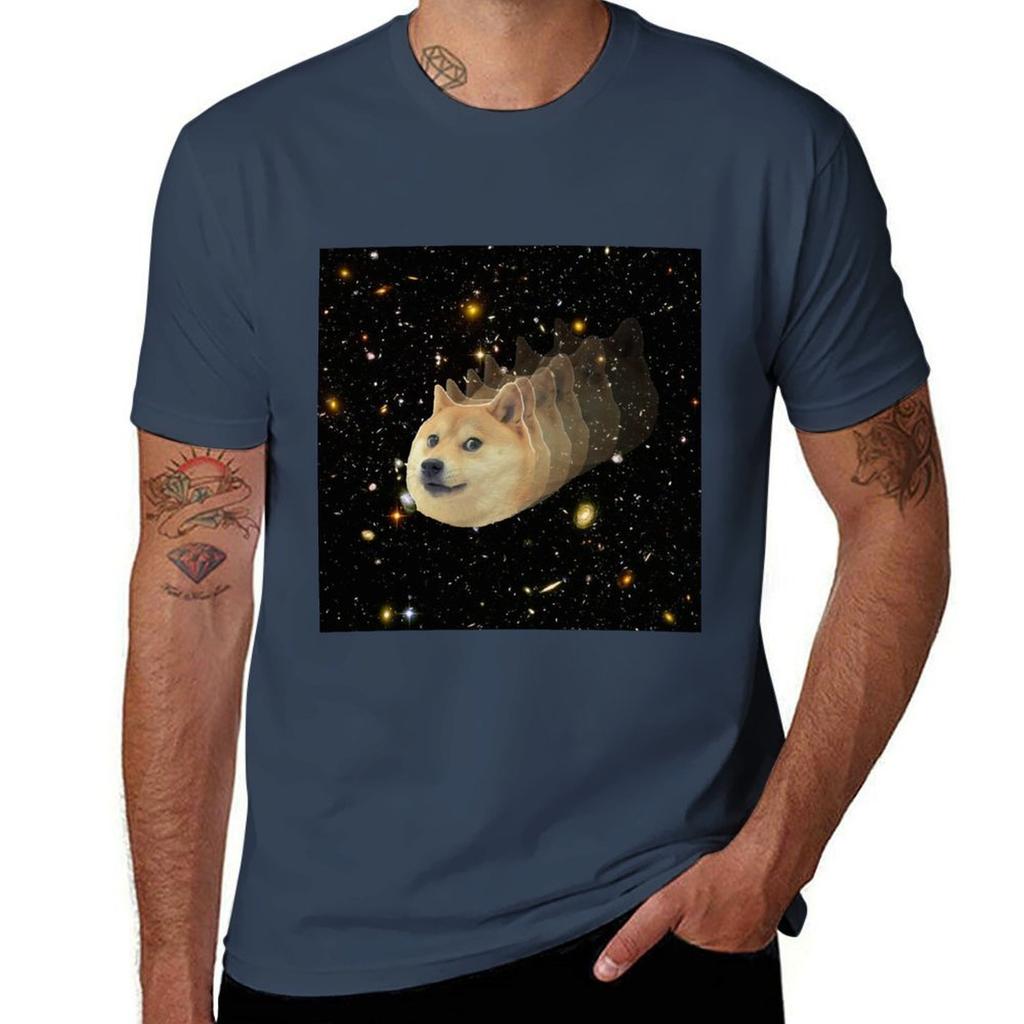 shirt soft such T-Shirt man cotton t t graphic shirts Doge man Hyperdrive for