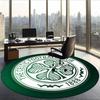 Celtic Football Club (1) Round Office Rug Decorative Floor Rug for Office Bedroom Living Room and Home Space