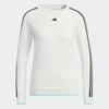 Adidas Golf 23 YearS SS Women S Three Line Crewneck Sweater Hz9219