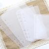 2pcs DIY Loose-Leaf Notebook Refill Paper PP Refill Spiral Page Binder Indexing Cards  Journal
