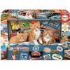 EDUCA PUZZLE 200 LITTLE TRAVELING CATS