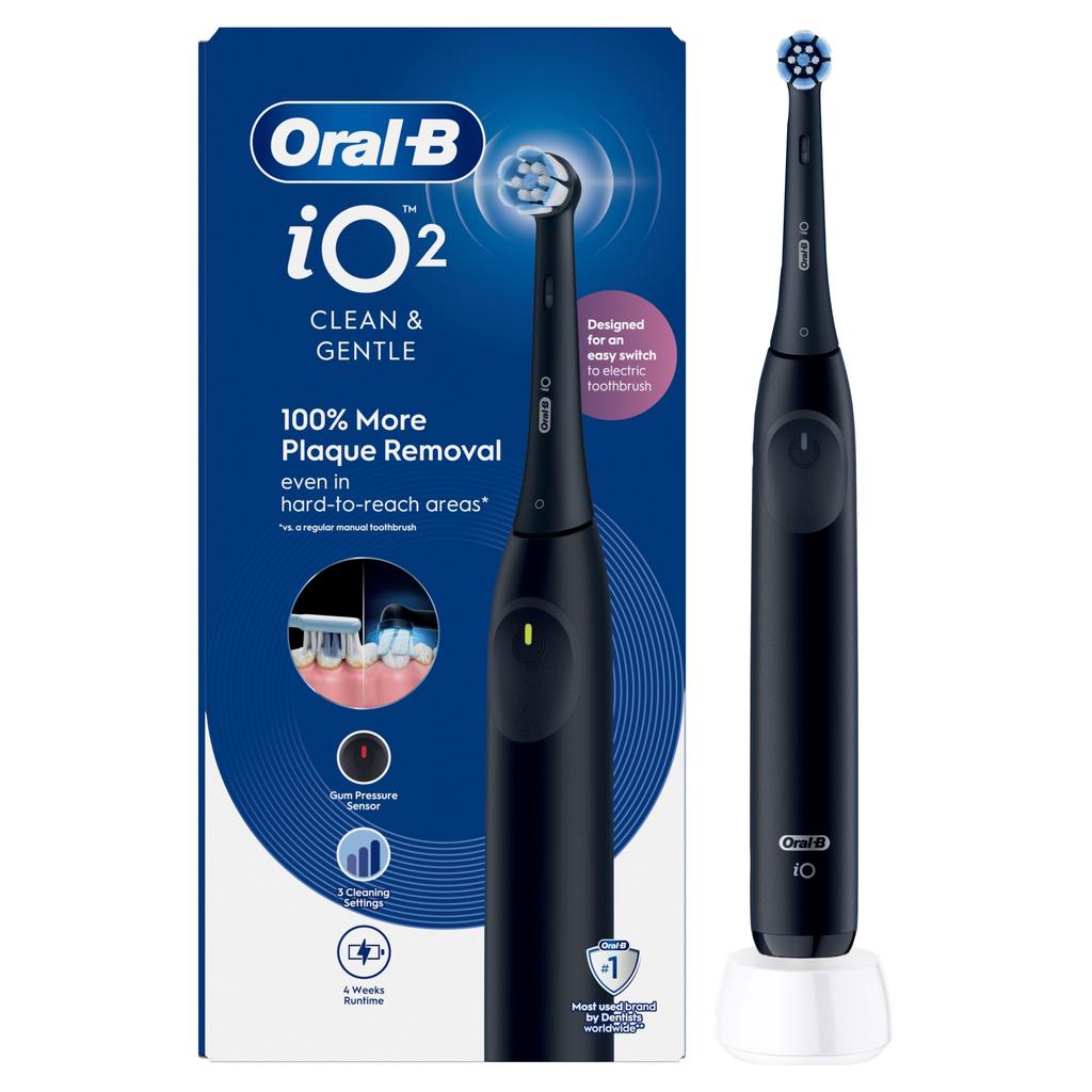 Oral-B Io 2 Electric Toothbrush, Night Black 1 Pc