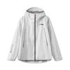 Куртка для бега по пересеченной местности Li Ning Running Series с капюшоном, водонепроницаемая, дышащая, быстросохнущая, со светоотражающим принтом, унисекс, белая ACFV005-3