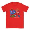Men's Puerto Rico PR Hibiscus Coqui Frog T Shirt  100% Cotton Tops Vintage Short Sleeve Crew Neck Tees Graphic T-Shirts
