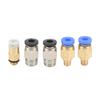 Assembled Hotend Kit for Ender 3 with Pneumatic Fittings Thermistor Heating Element MK8 Nozzle