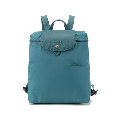 Le Pliage Green Складной Практичный Рюкзак из Переработанного Холста Женский рюкзак Цвет Павлин-Синий 1699919P89