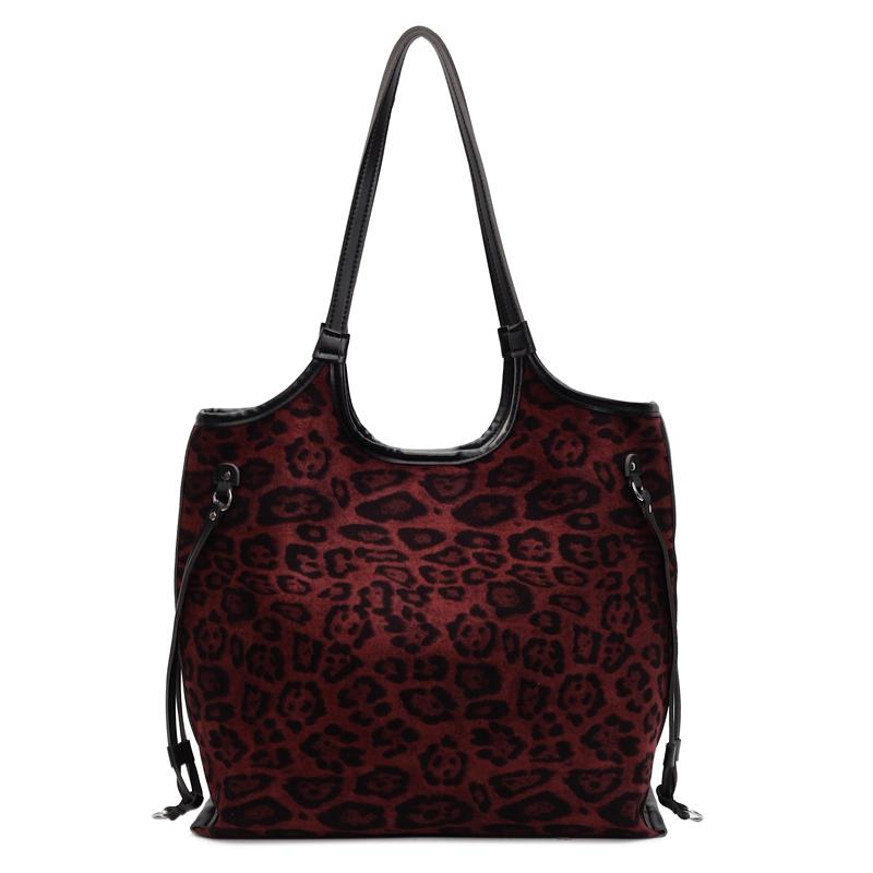 Сумка Commuter с леопардовым принтом, большая вместимость, женская сумка через плечо, студенческая сумка-тоут