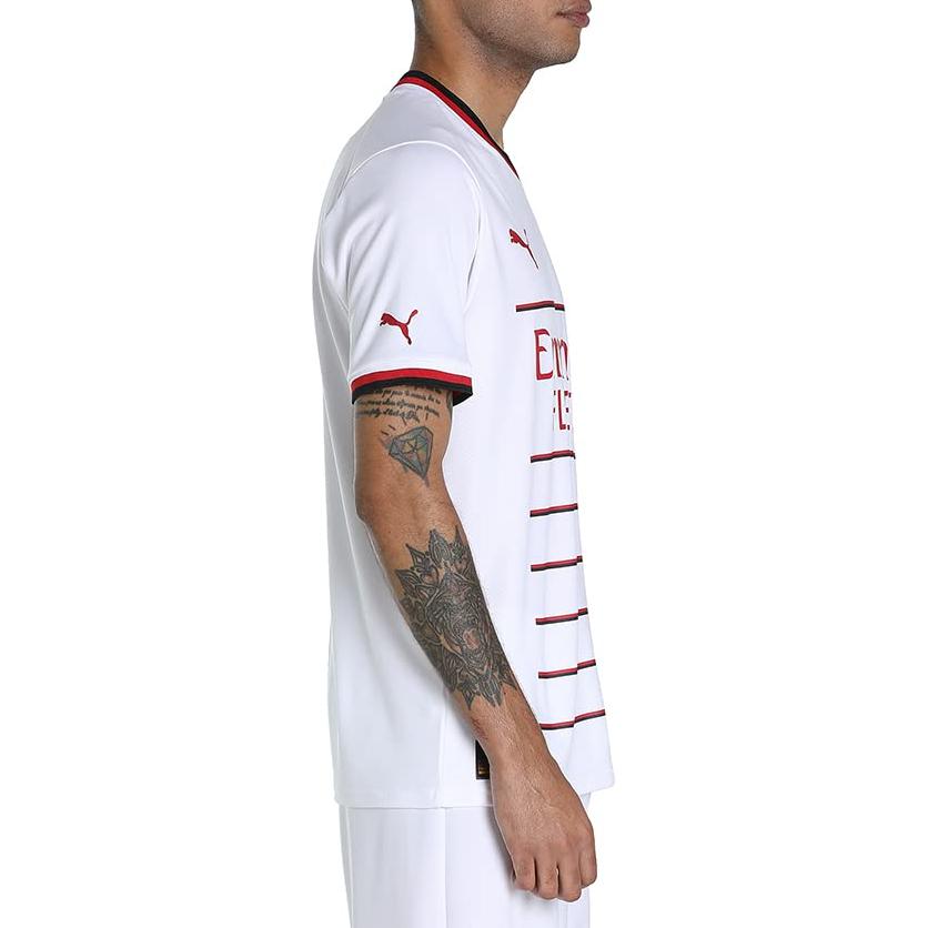 Puma Мужские белые футболки для футбола умеренного кроя 765834-02