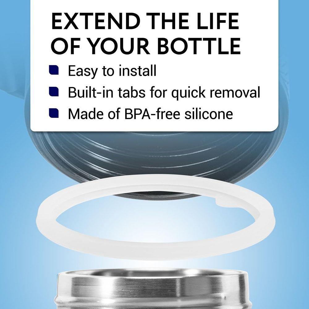 Durable Silicone Gaskets Prevent Leaks Bottle Spout Bottle Sealing Ring for Thermoflask/Takeya