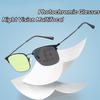 Night Vision Multifocal Photochromic Glasses Yellow Anti Blue Light Reading Glasses Business Dual-purpose Presbyopia Glasses