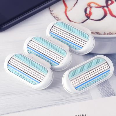 1-20 шт./компл., сменные модные бритвенные станки для ухода за телом, аксессуары для косметических безопасных бритв, лезвие бритвы