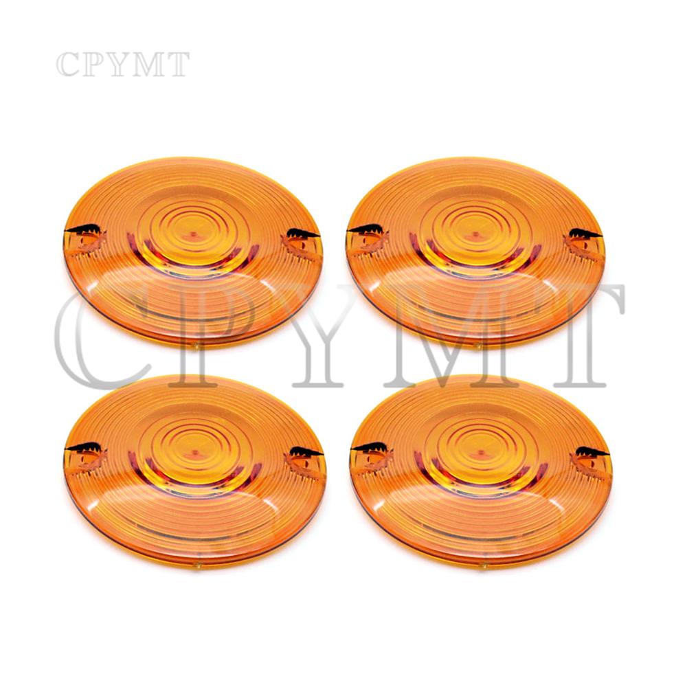 Комплект крышек для указателя поворота мотоцикла с лампочками 1156 1157, подходит для Harley Touring Road Electra Glide Road King