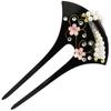 Drumstick Japanese Style Hair Fan Double Graduation New Special Case Included Cherry Blossom [TOuWA] Kanzashi, Type, Ornament, Type, Holder, Kimono,