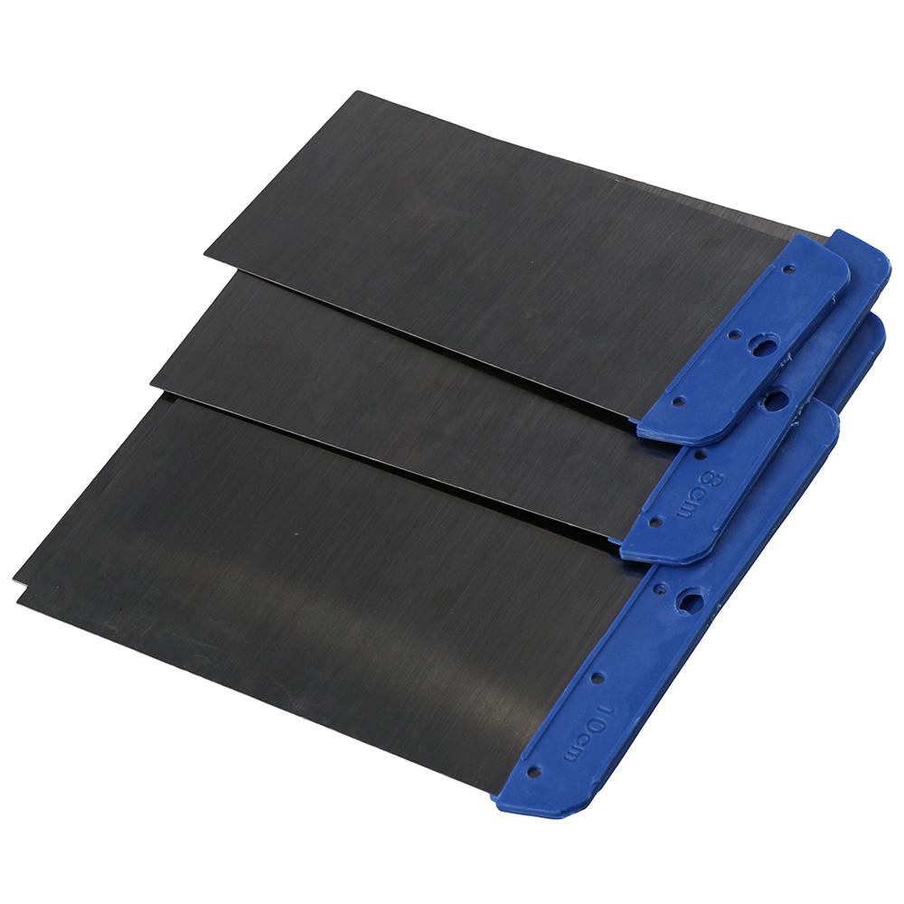 Stainless Steel Spackle Putty Reusable Putty Knives Tapered Blade Hand Tools  Spreading Putty