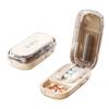 Dustproof Portable Pill Cutter Adjustable Daily Tablet Splitter 2 in 1 Pill Storage Box  Travel