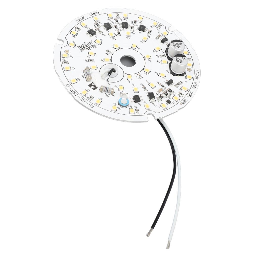 3000K/4000K/6000K Ceiling Fan Light Panel 3.93 Inch Aluminum Ceiling Fan Light Replacement Ceiling Fan Light Board Hallway