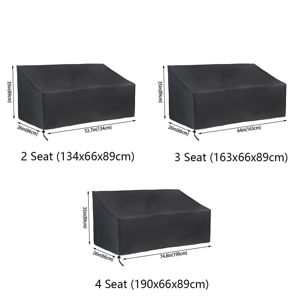 Чехол для садовой скамейки, чехол для уличной мебели, чехол для дивана, откидывающегося кресла, стола, чехлы для садовых стульев