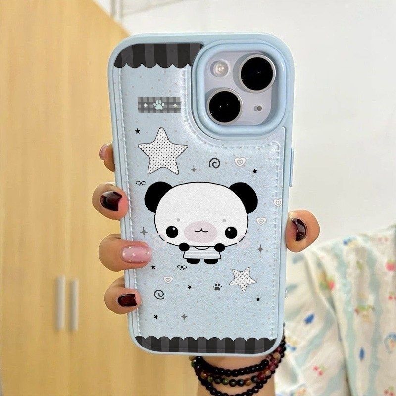 Чехол для телефона Ancient Storm Point Little Bear Angel Wings для iPhone 17 11 13 12 14 15 16 Pro Max Plus Air Ударопрочный бампер