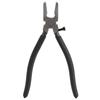 Black Glass Pliers Rubber Tips Flat Nose Pliers Glass Breaking Tool  Stained Glass and Mosaics Work
