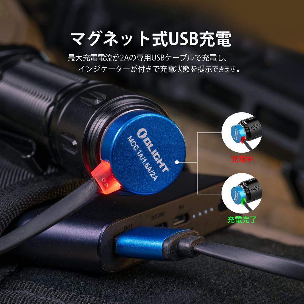 Фонарик OLIGHT WARRIOR 3S, 2300 люмен, тактический фонарь, светодиодный фонарик, мощный, самый сильный рабочий фонарь для использования вне помещений, сертификация PSE, водонепроницаемый IPX8