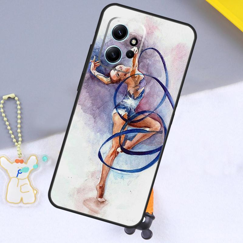 Кейс для телефона с картиной в стиле масляной живописи 'Гимнастика' Для Xiaomi Redmi Note 13 9 10 11 12 14 15 Pro Plus Чехол Для Redmi 15 C 14C 10C 12C 13C