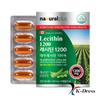 Soy Lecithin 1200 3 Boxes (6 Months Supply) / Plant-Based Phospholipids for Cholesterol Improvement,